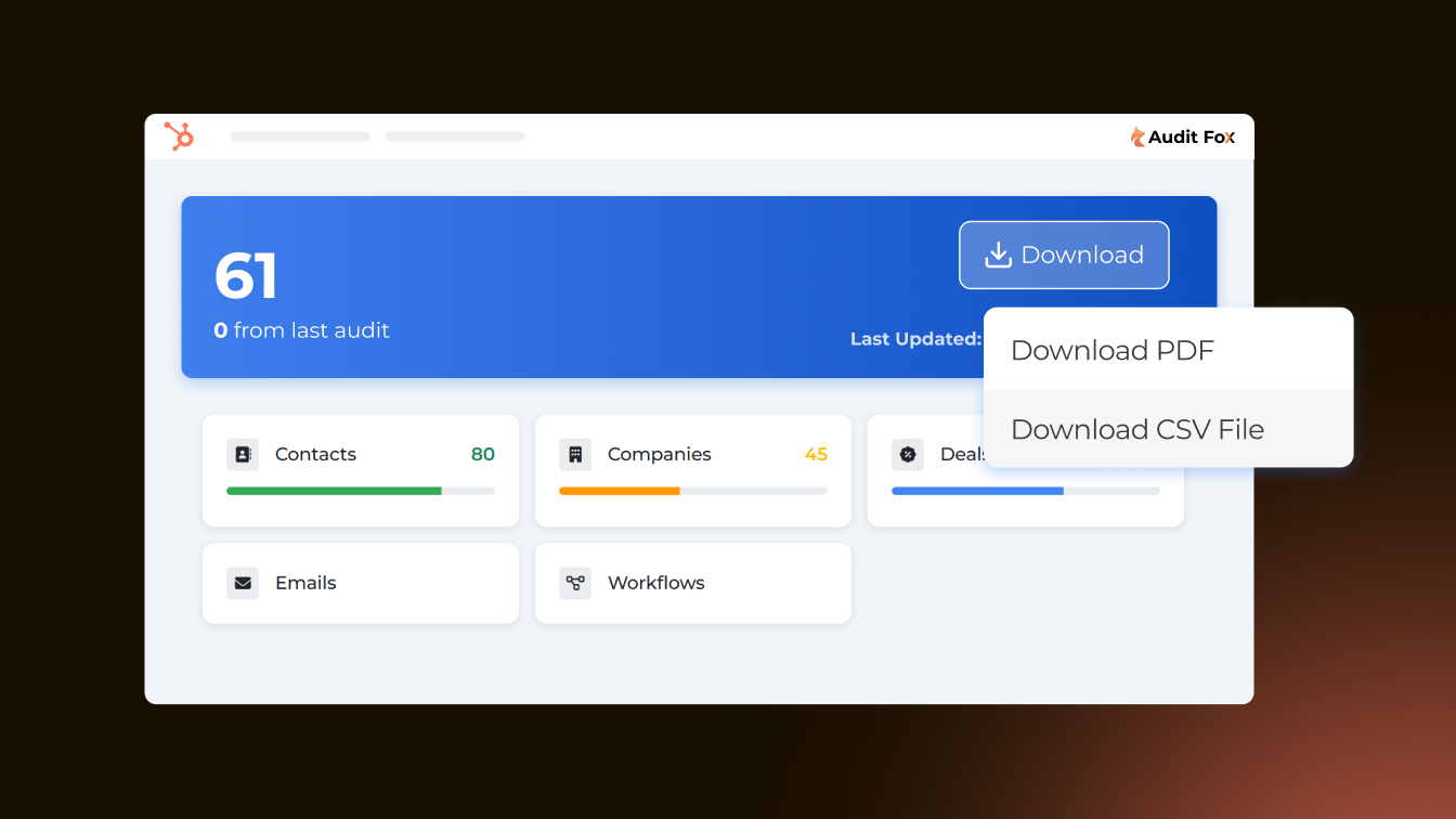 Detailed Reporting & Export